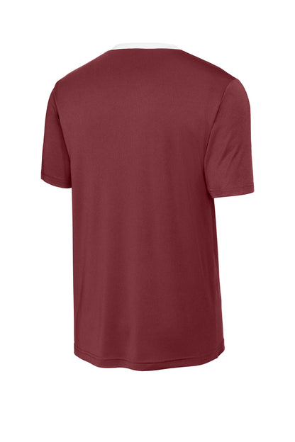 Maroon/ White