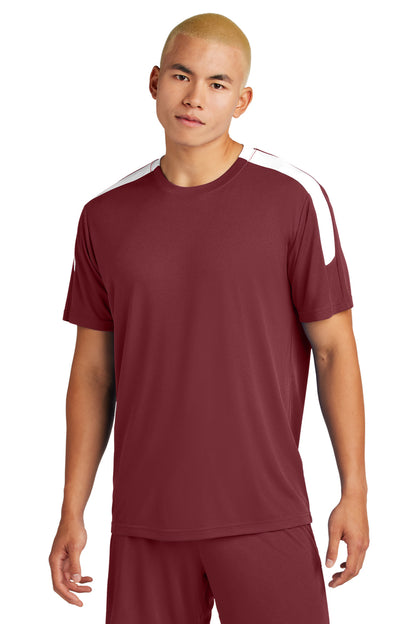 Maroon/ White