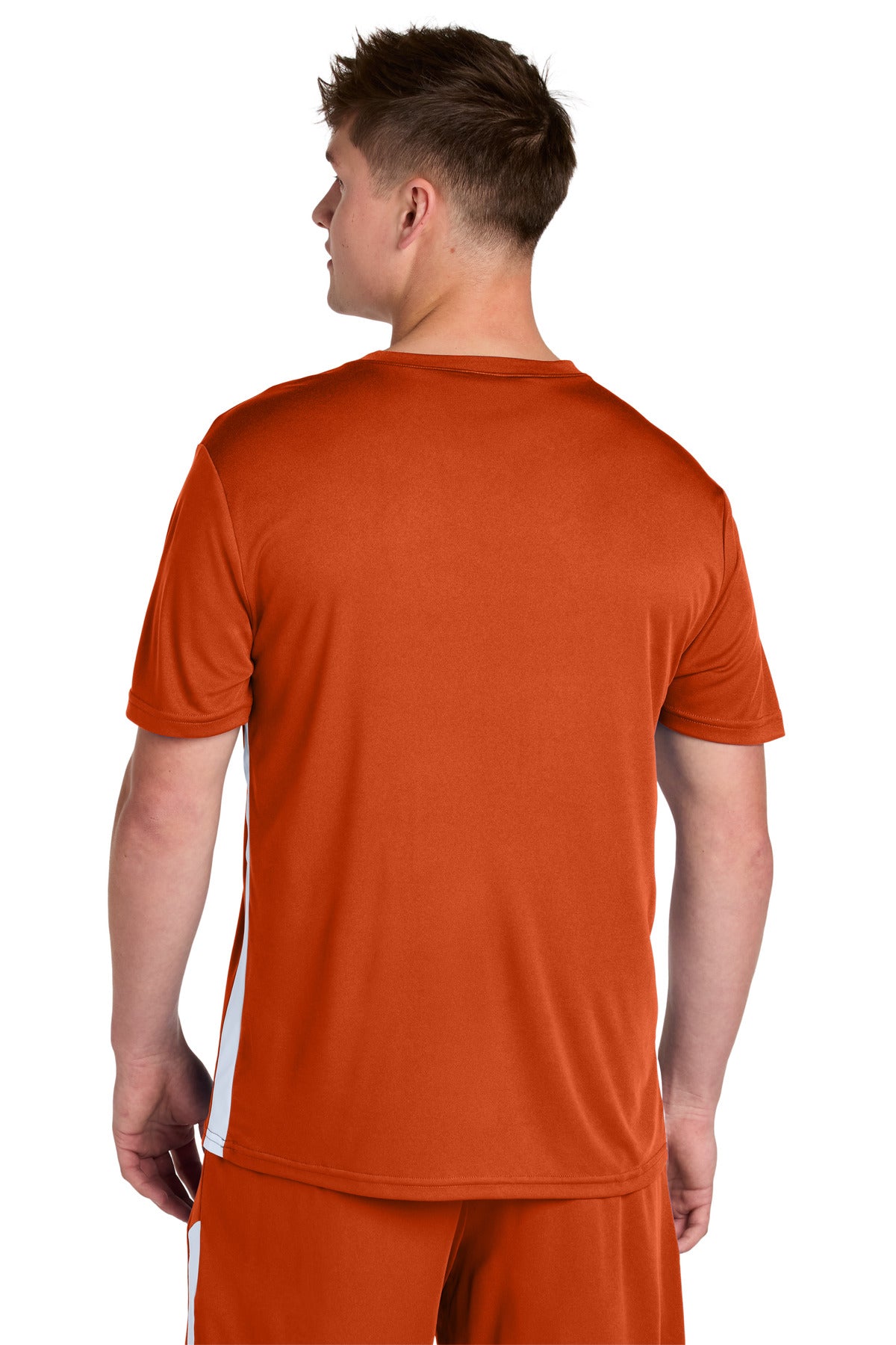 Deep Orange/ White