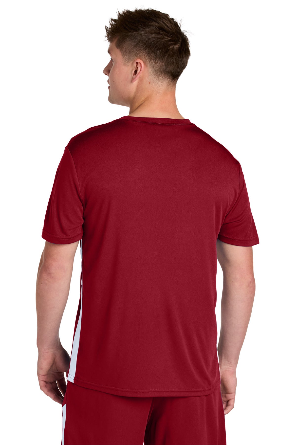 Deep Red/ White