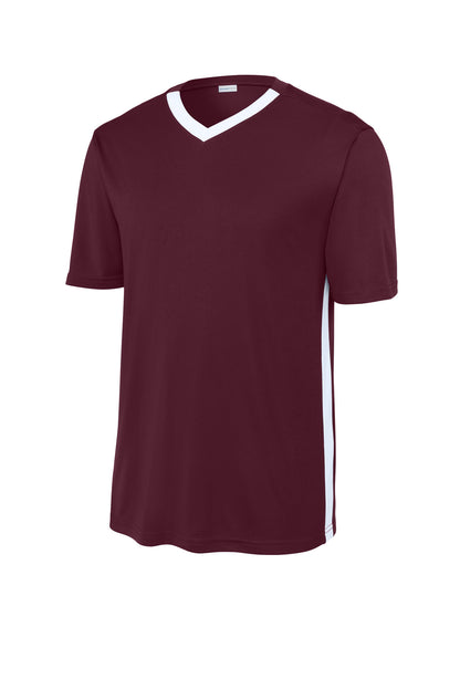 Maroon/ White