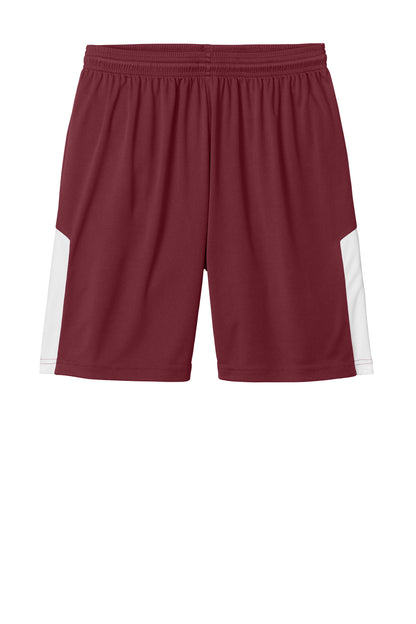 Maroon/ White
