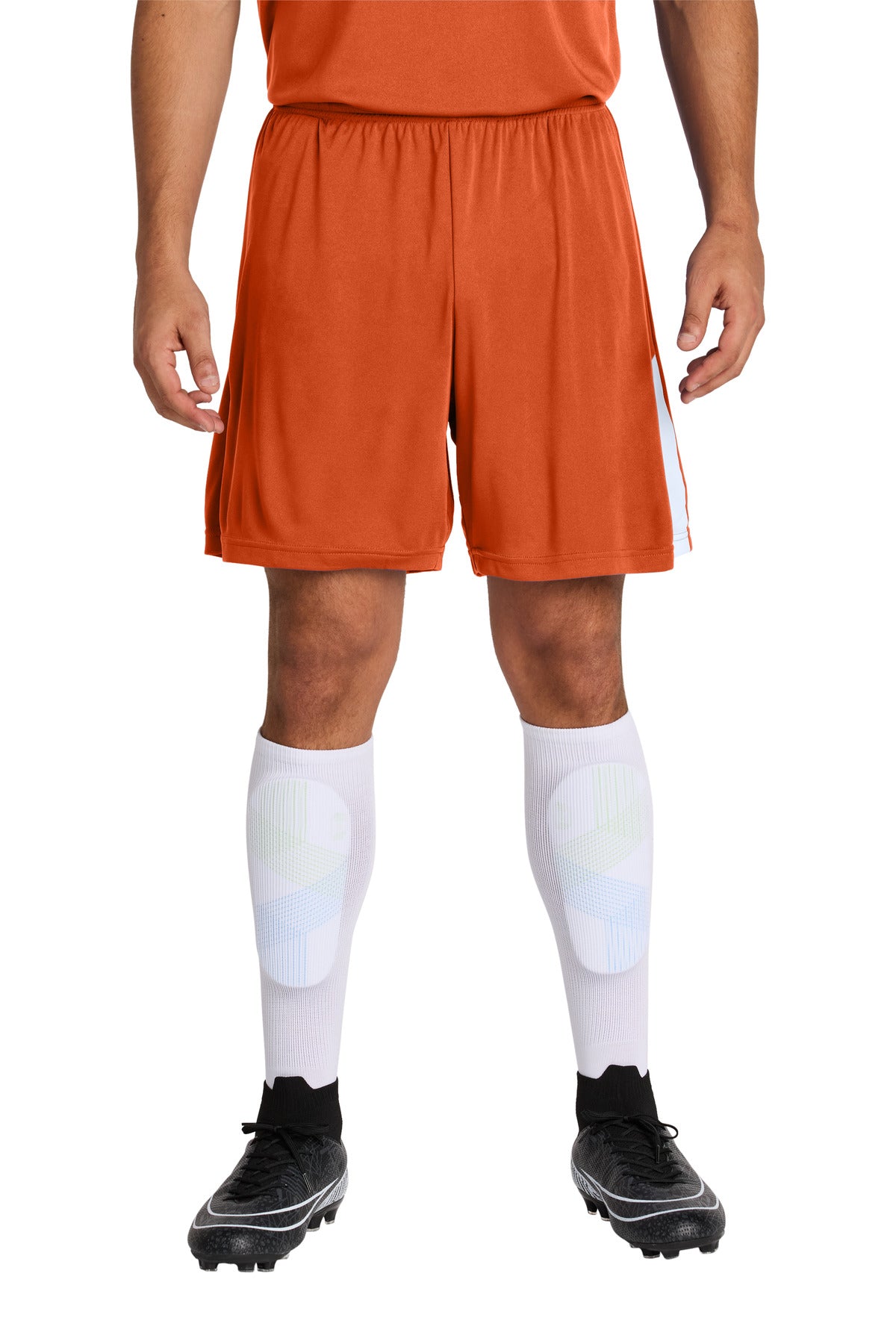 Deep Orange/ White