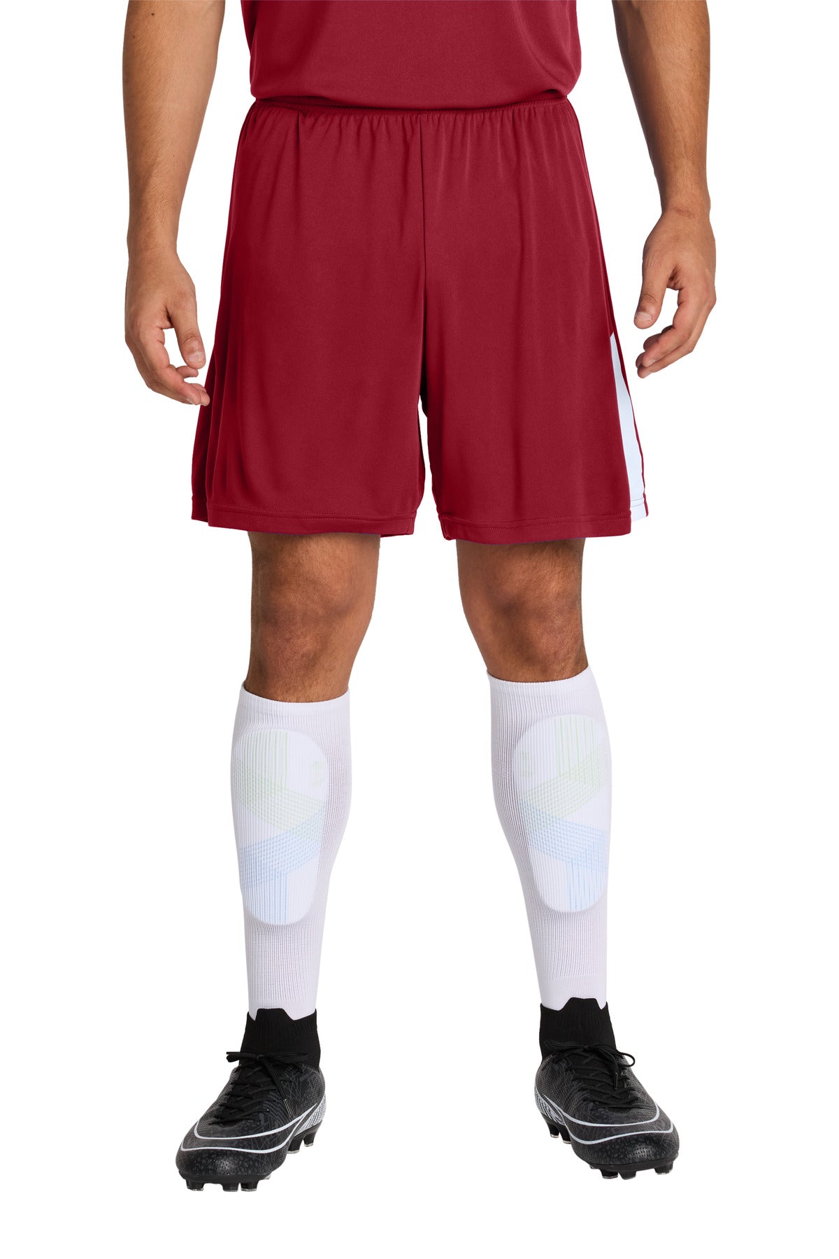 Deep Red/ White