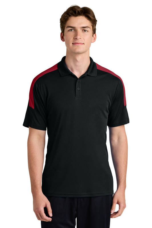 Black/ Deep Red