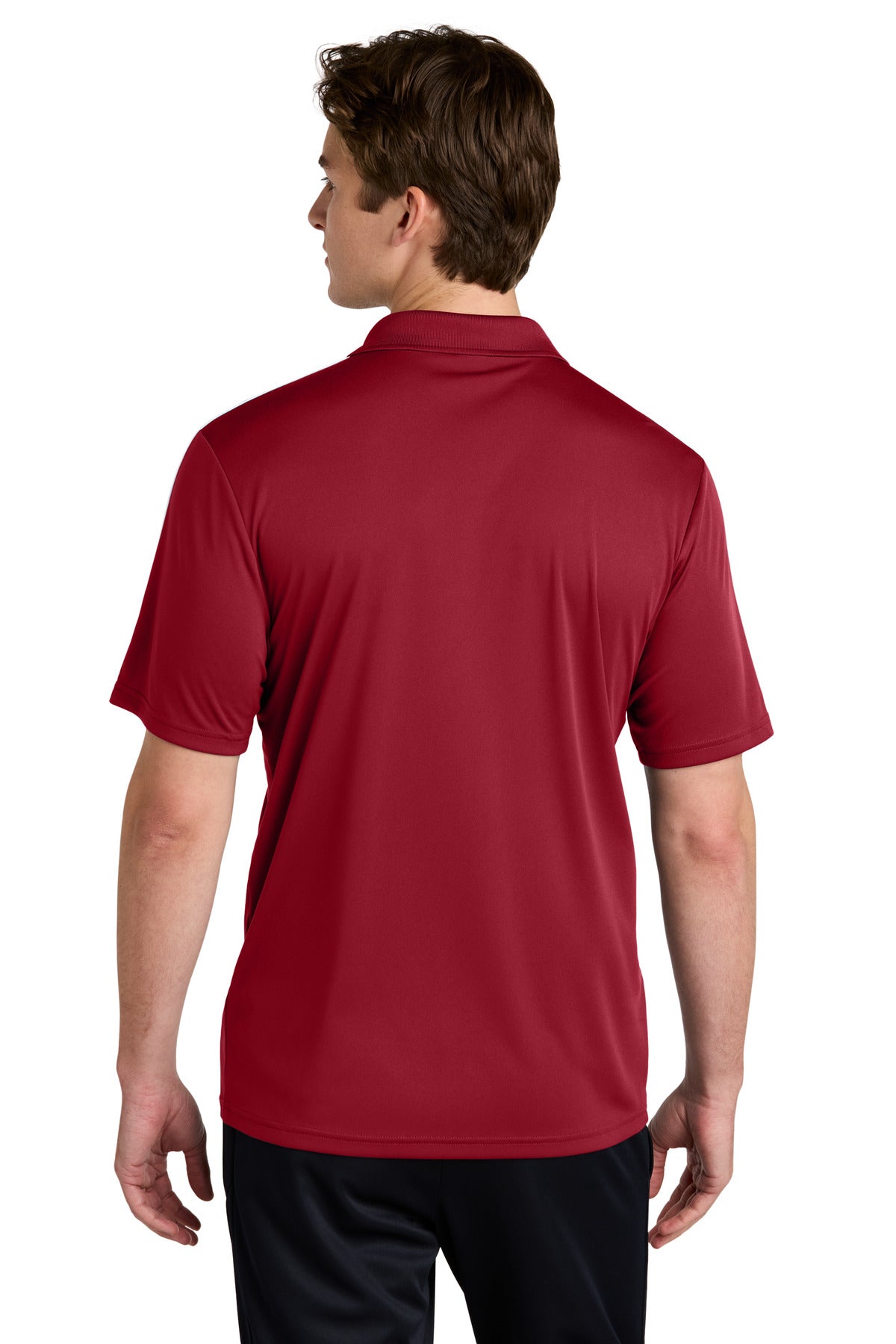 Deep Red/ White