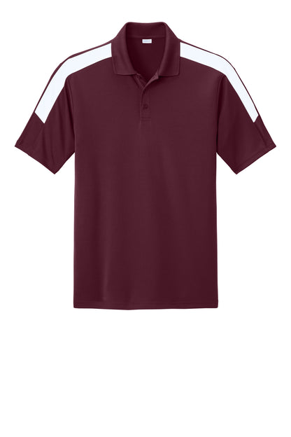 Maroon/ White