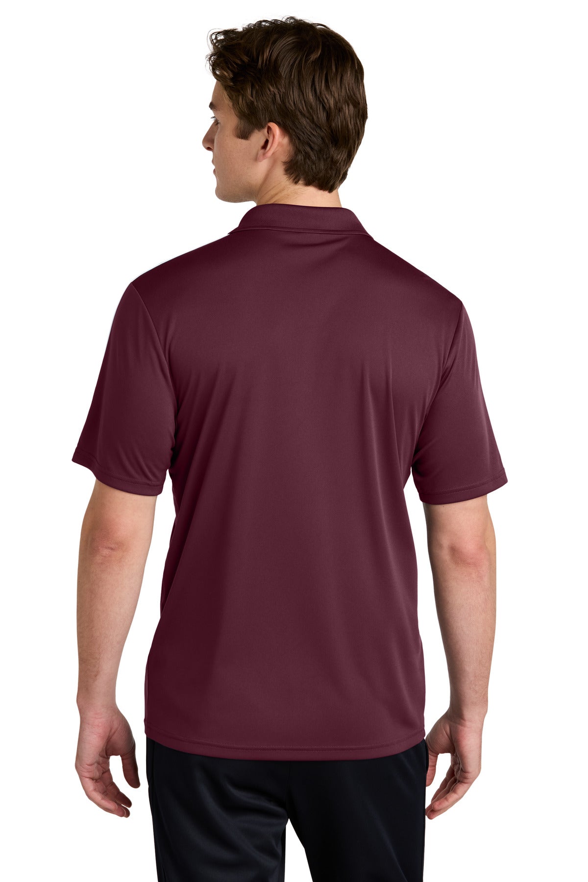 Maroon/ White