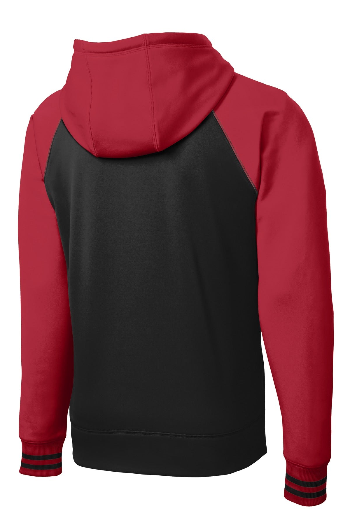 Black/ Deep Red