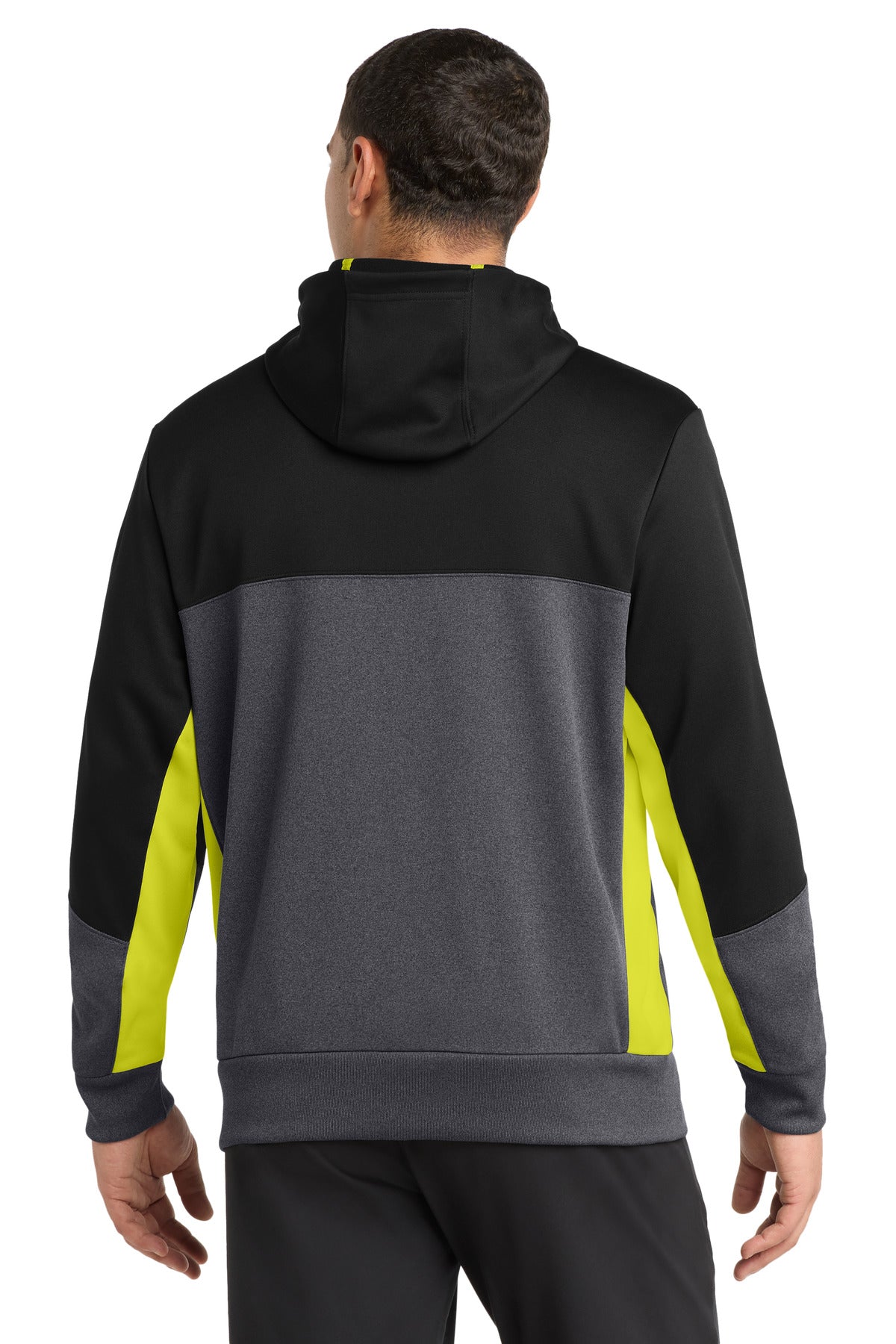 Black/ Graphite Heather/ Citron