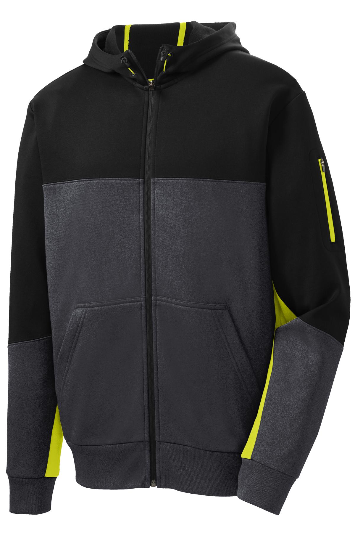 Black/ Graphite Heather/ Citron