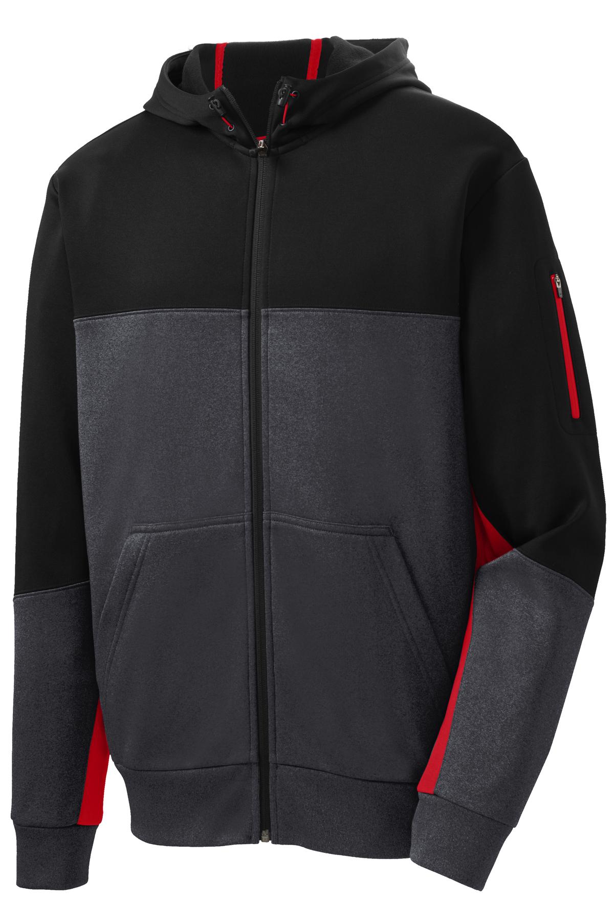 Black/ Graphite Heather/ True Red