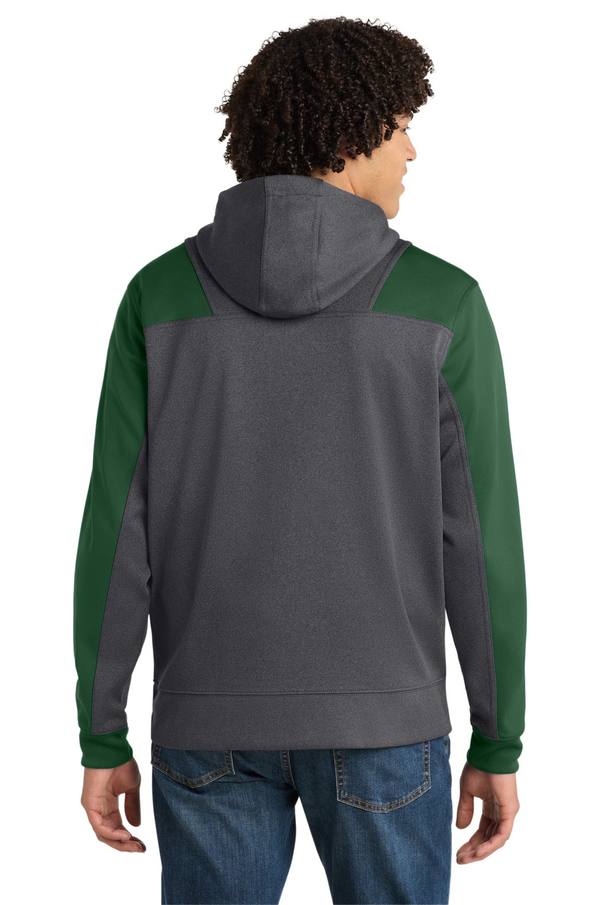 Graphite Heather/ Forest Green