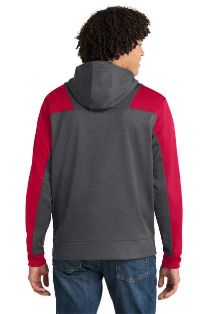 Graphite Heather/ True Red