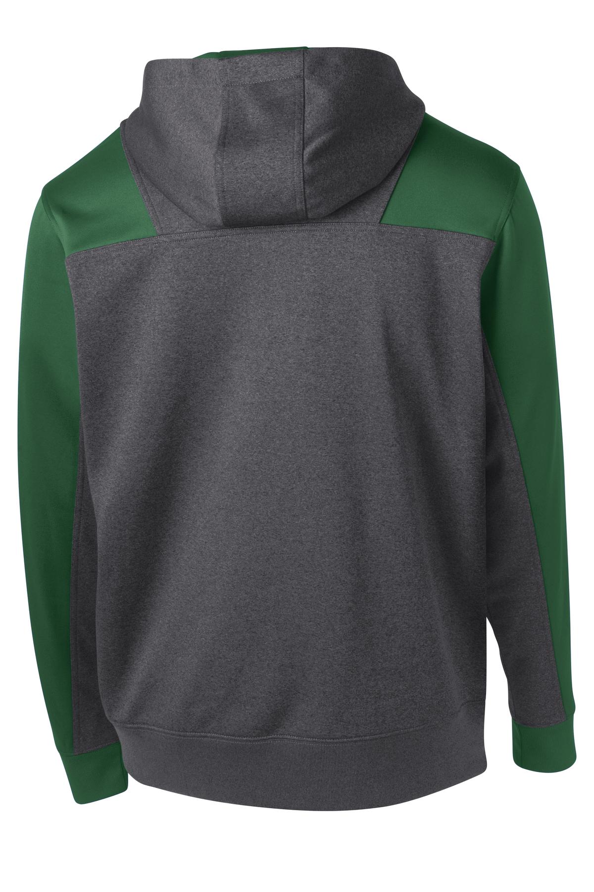 Graphite Heather/ Forest Green