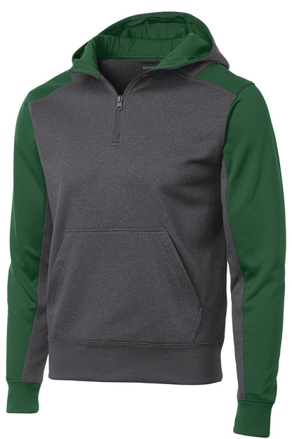 Graphite Heather/ Forest Green