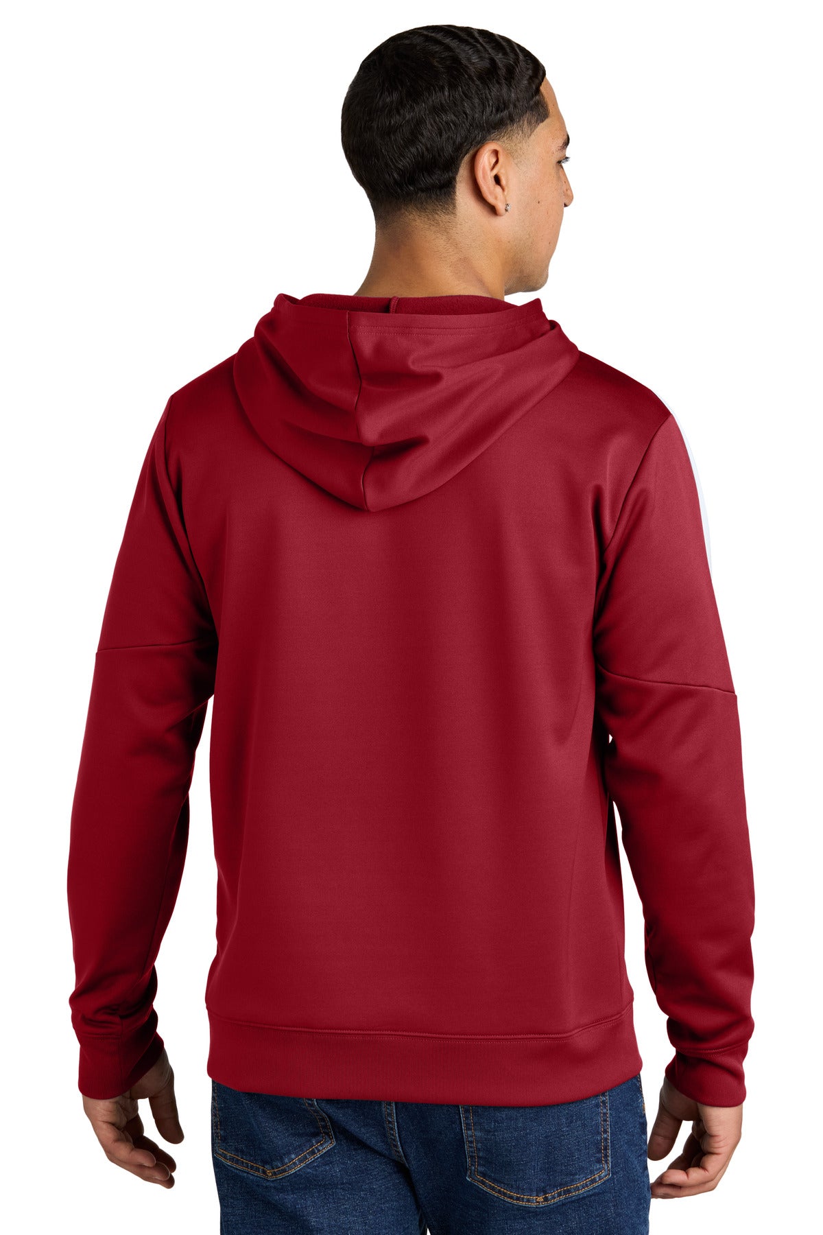 Deep Red/ White