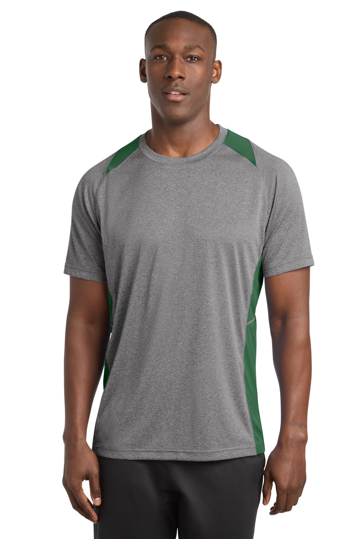 Vintage Heather/ Forest Green
