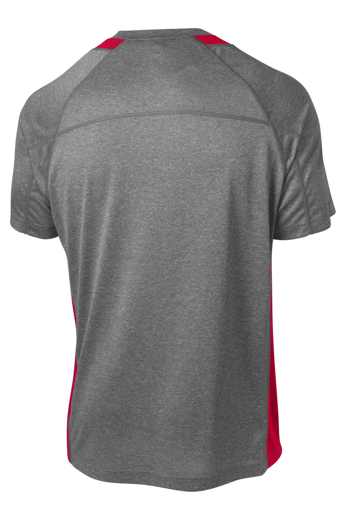Vintage Heather/ True Red