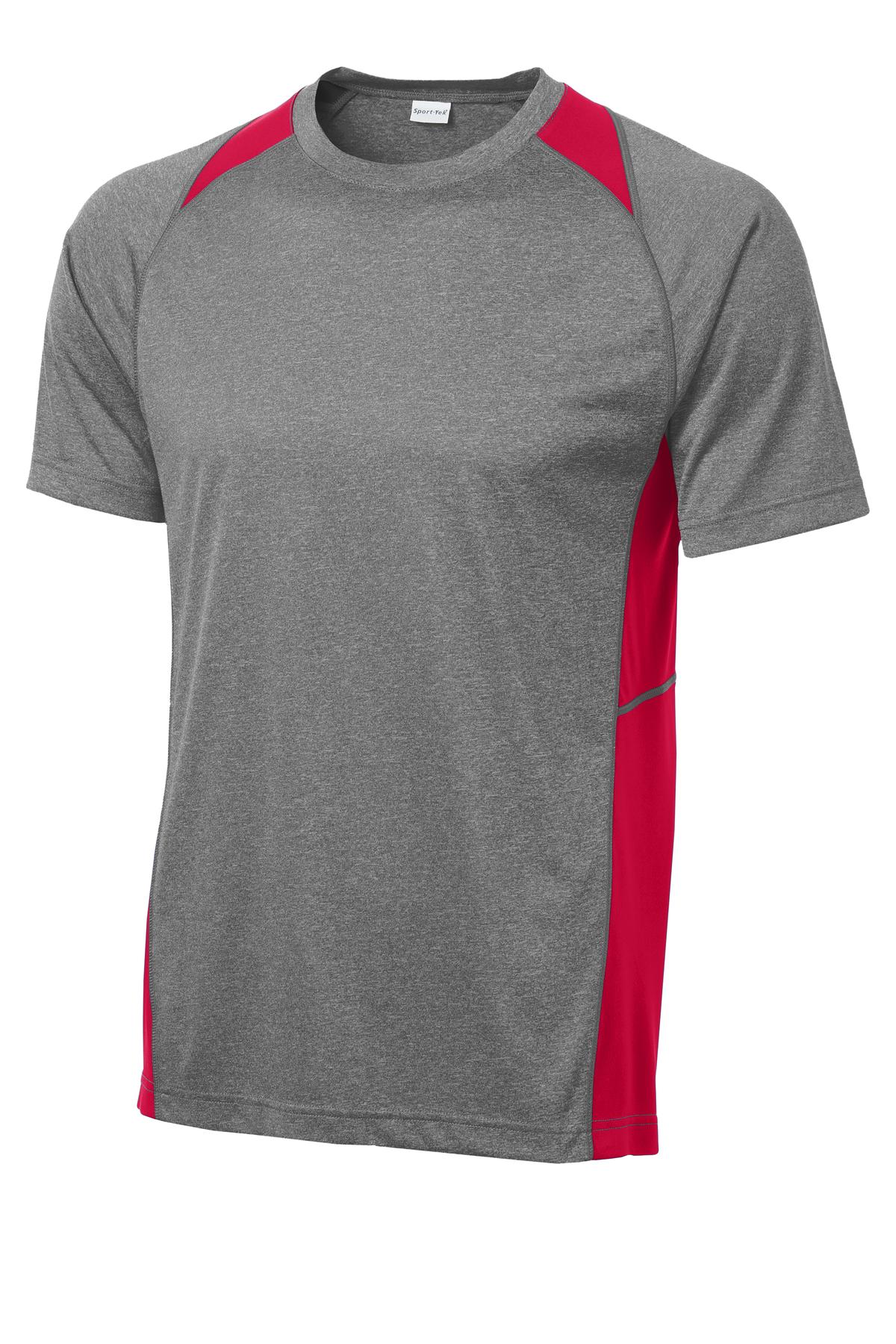 Vintage Heather/ True Red