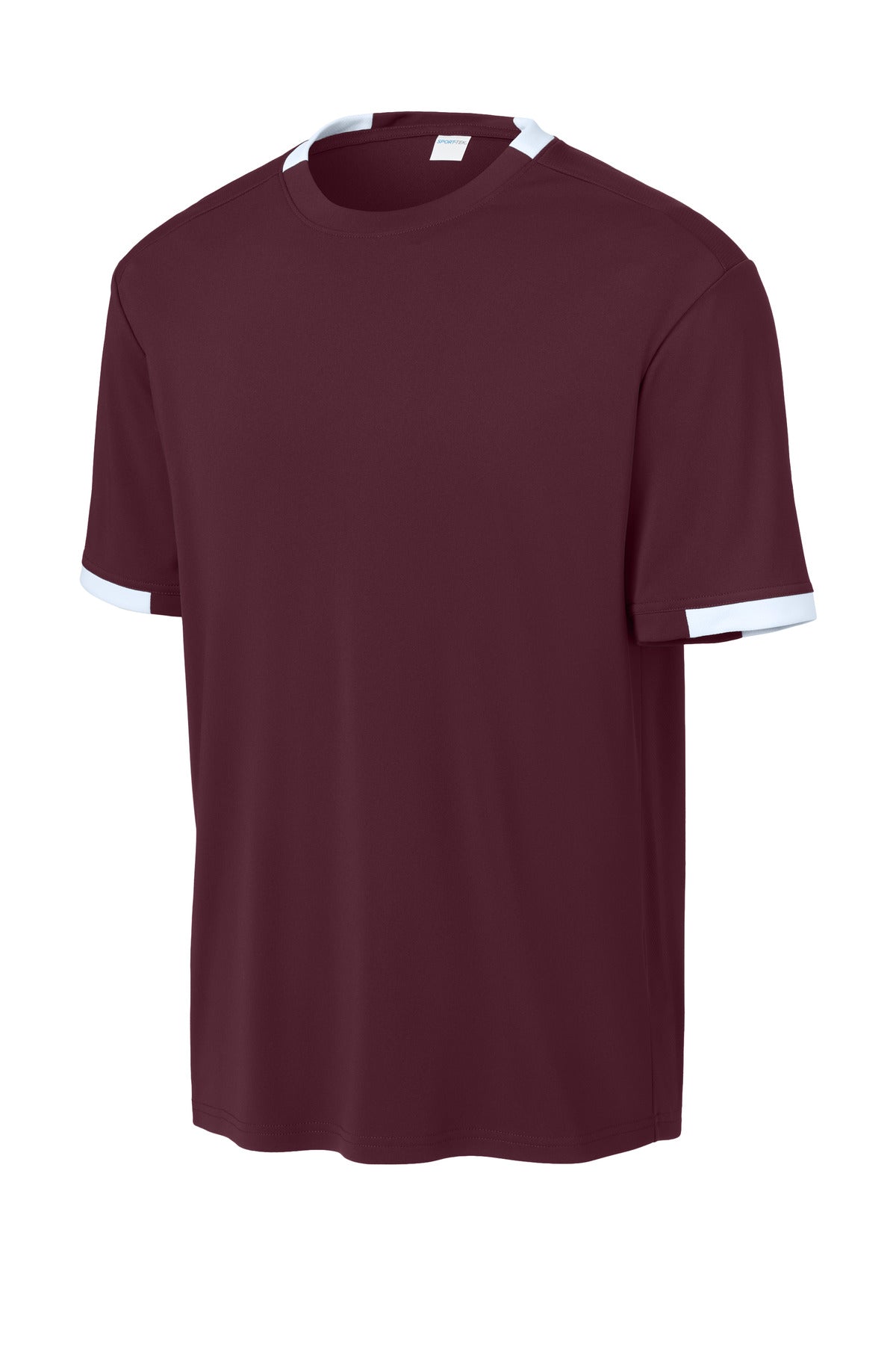 Maroon/ White