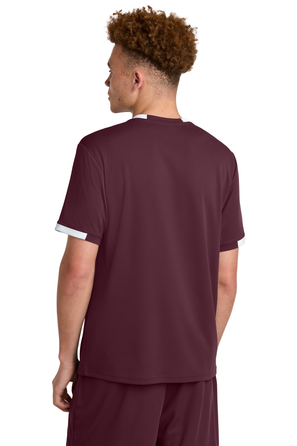 Maroon/ White