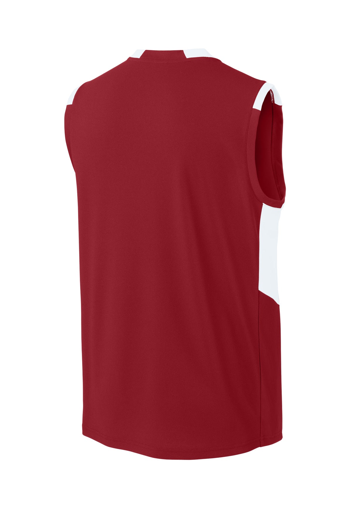 Deep Red/ White
