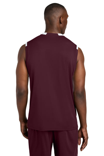 Maroon/ White