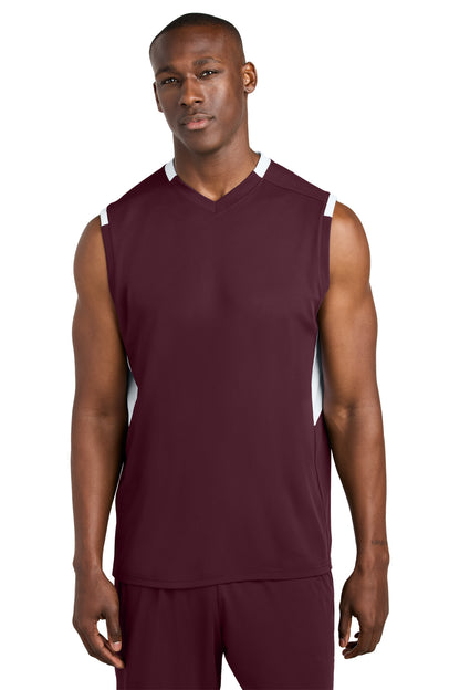 Maroon/ White