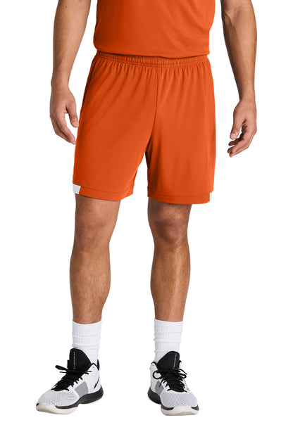 Deep Orange/ White