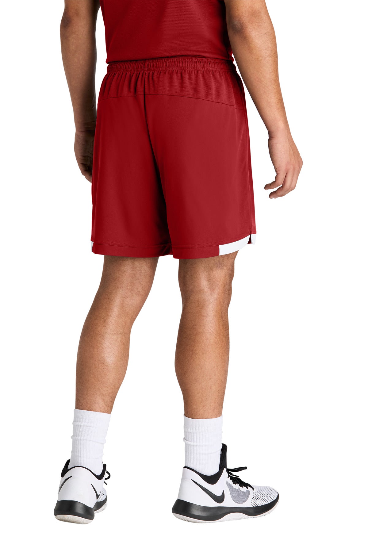Deep Red/ White