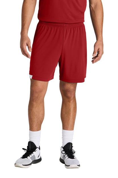 Deep Red/ White