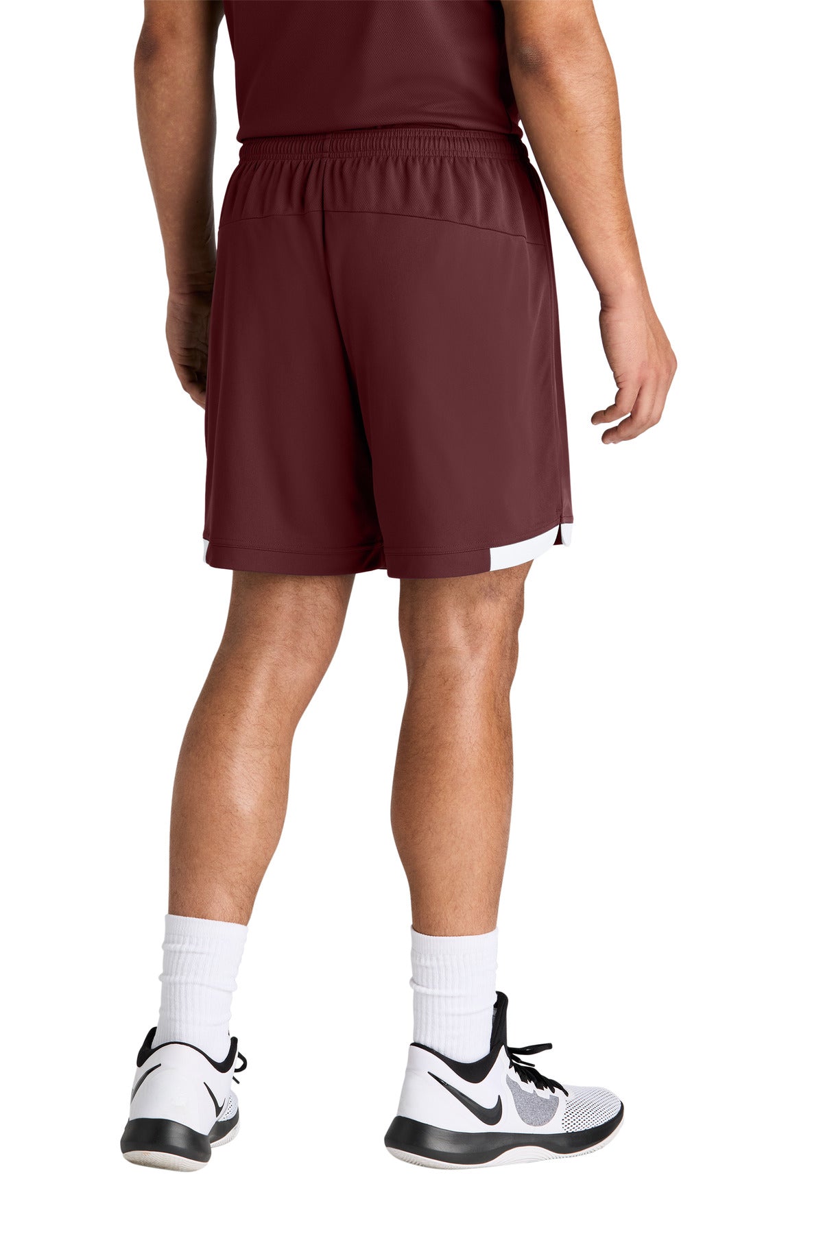 Maroon/ White