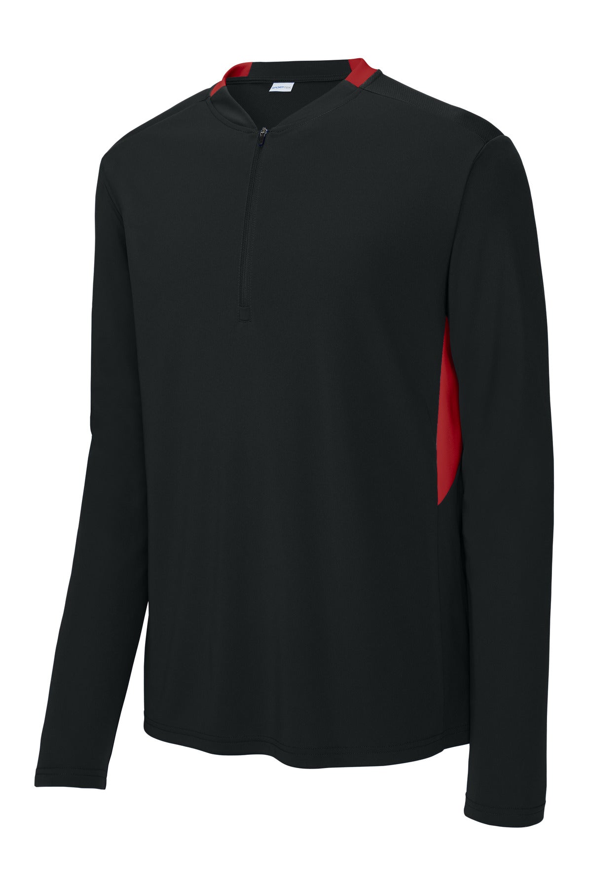 Black/ Deep Red