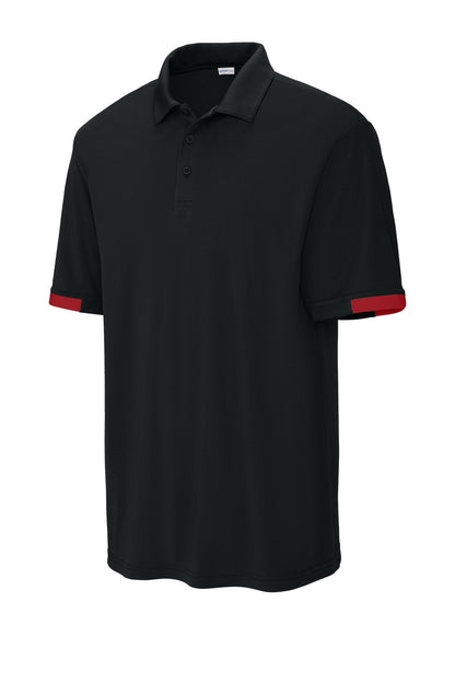 Black/ Deep Red