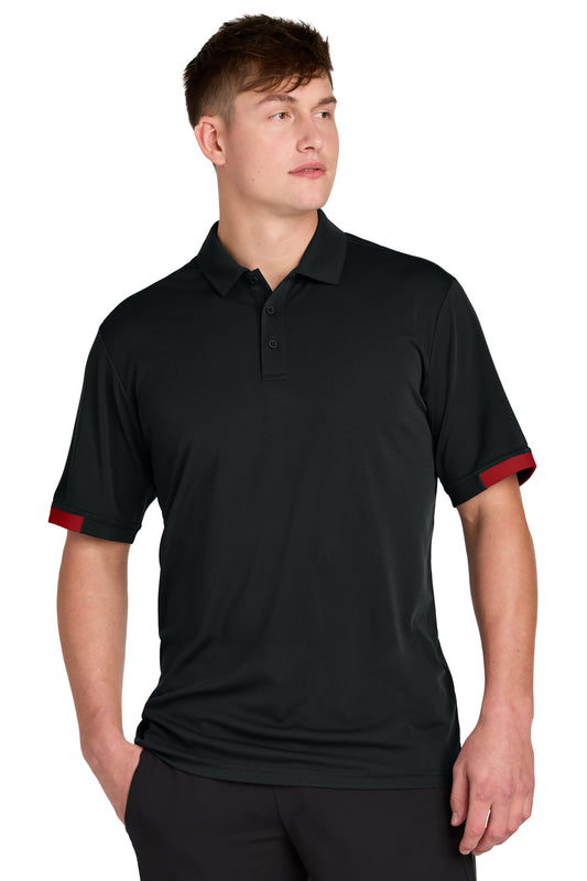 Black/ Deep Red
