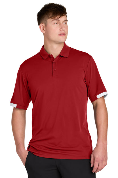 Deep Red/ White