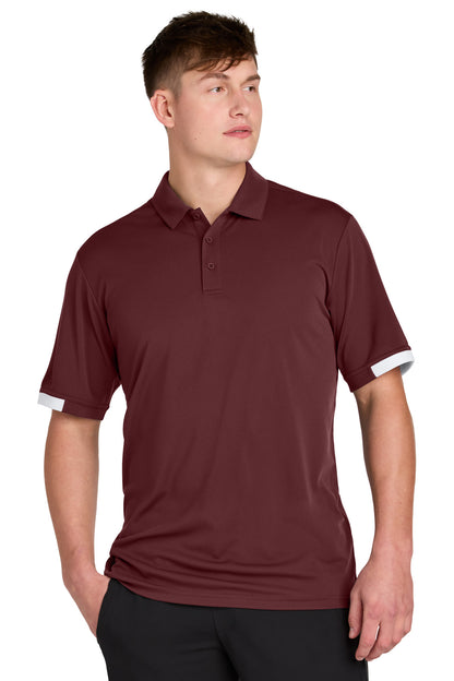 Maroon/ White