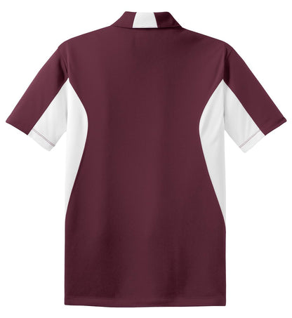 Maroon/ White
