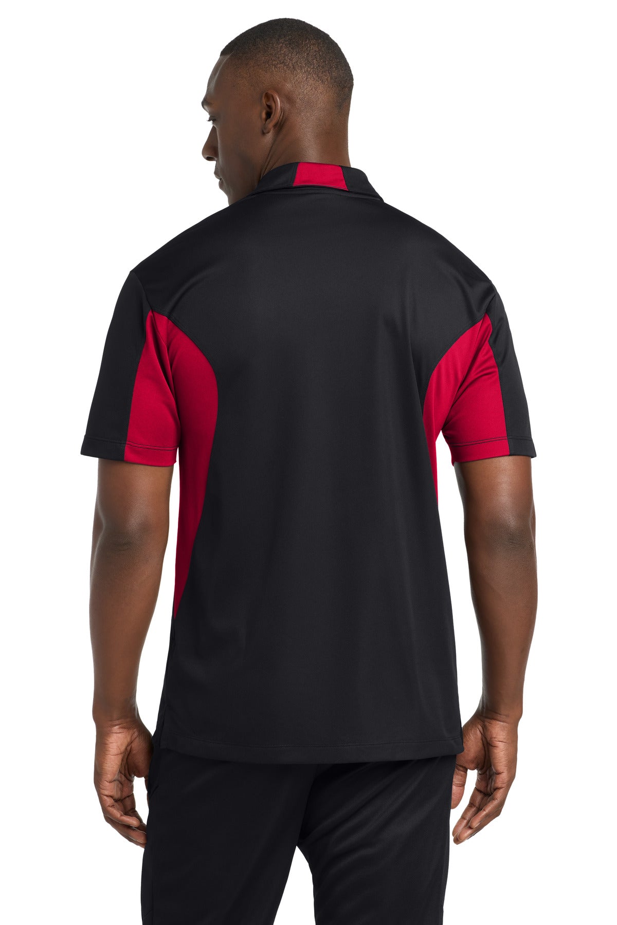 Black/ Deep Red