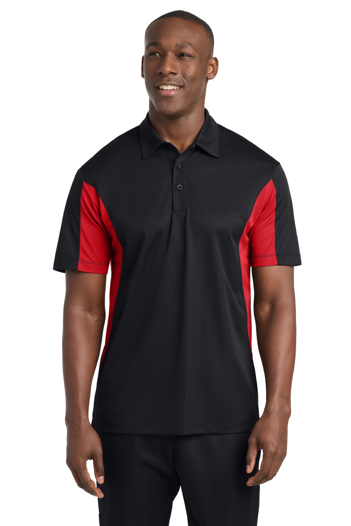 Black/ True Red