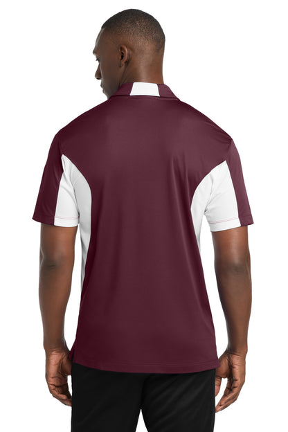 Maroon/ White