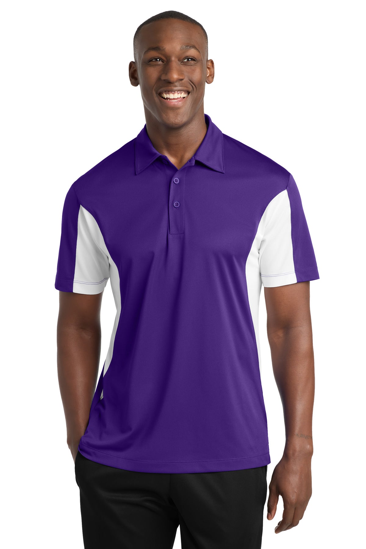 Purple/ White