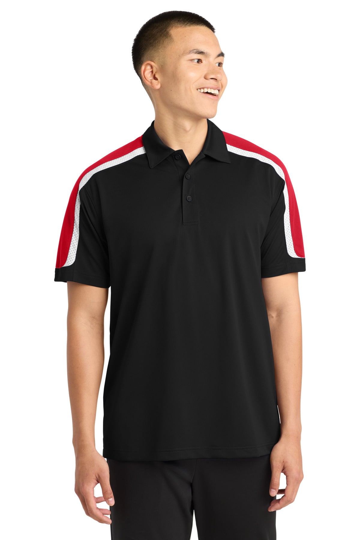 Black/ True Red/ White