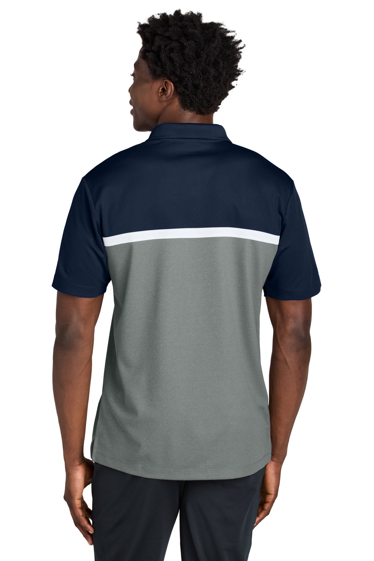 True Navy/ Grey Concrete Heather/ White