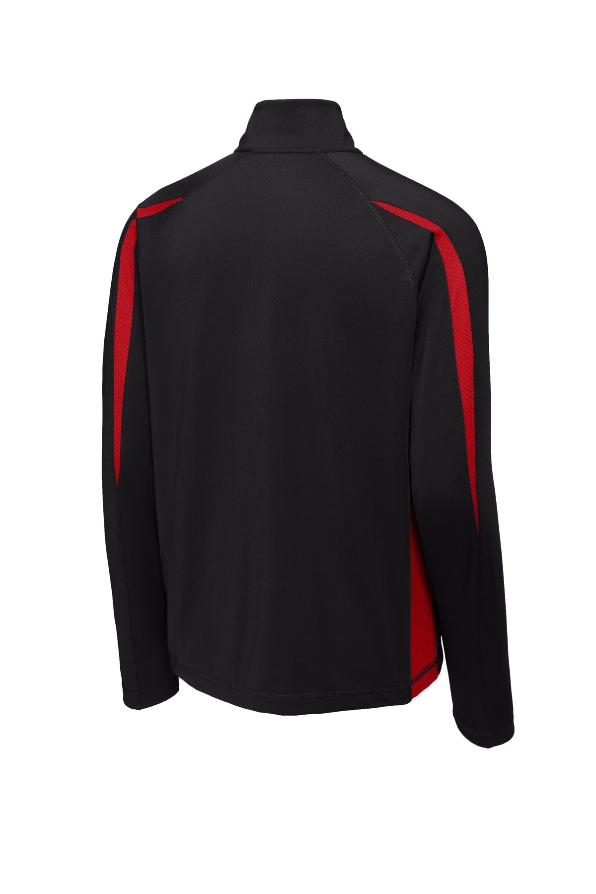 Black/ True Red