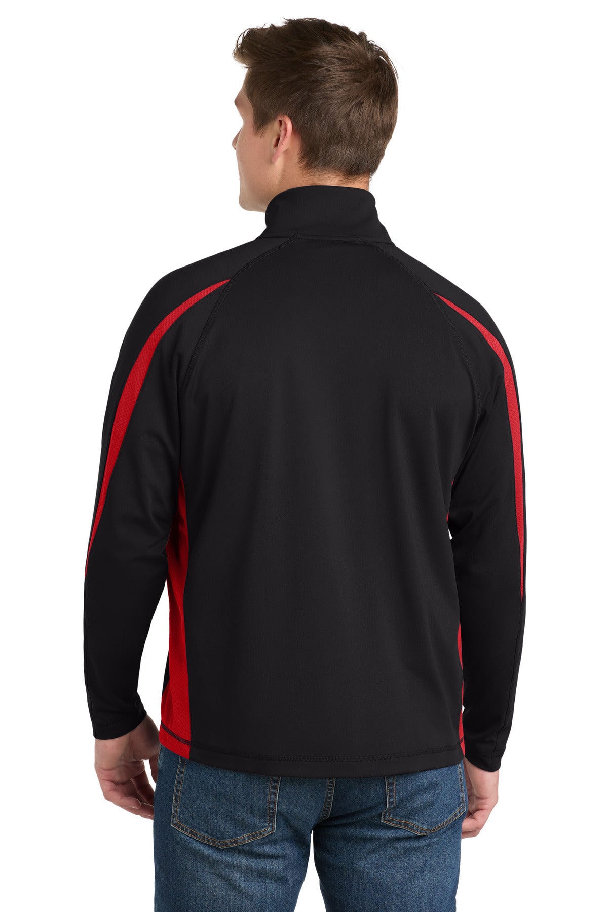 Black/ True Red