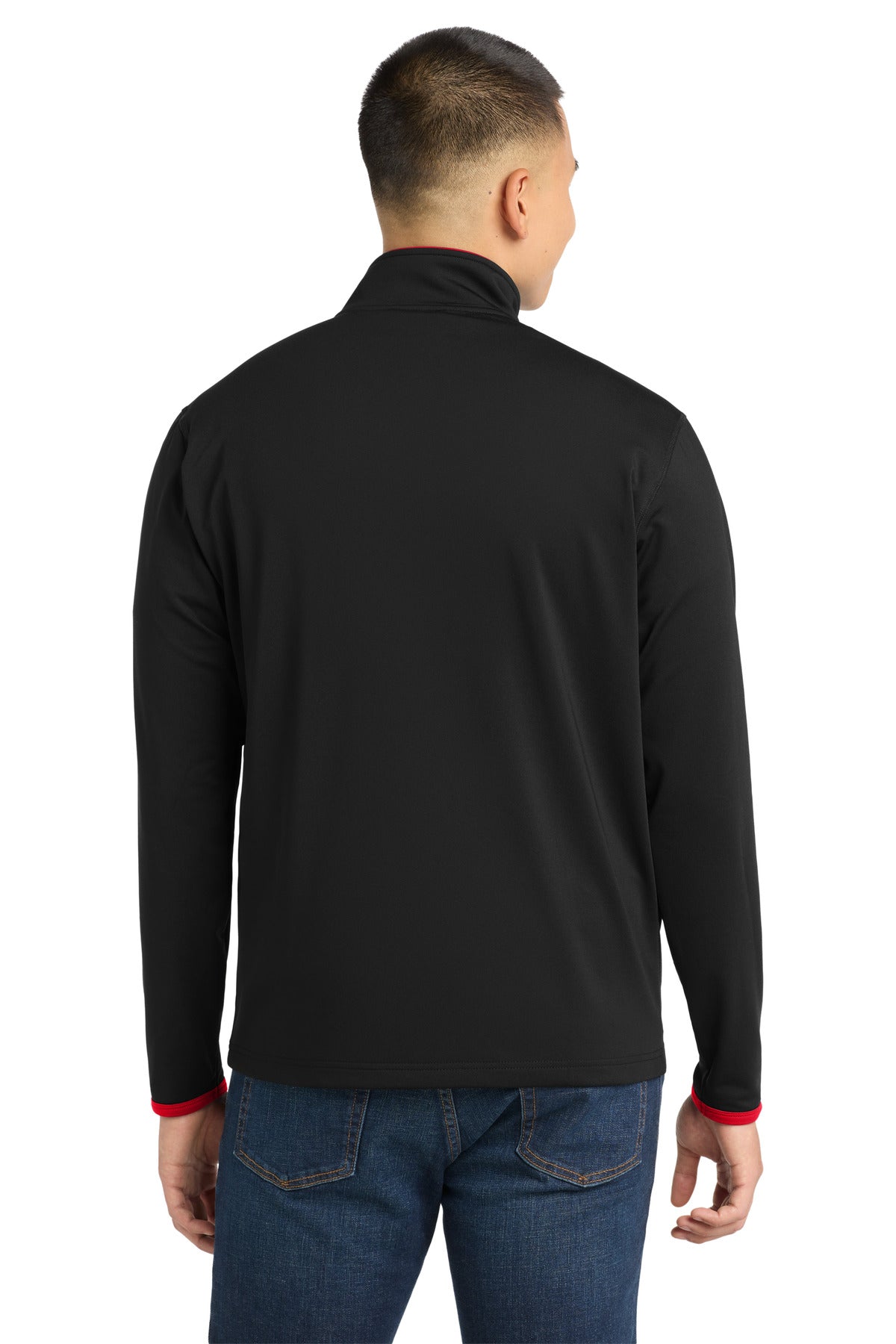 Black/ True Red