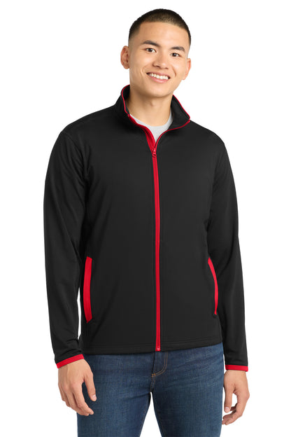 Black/ True Red
