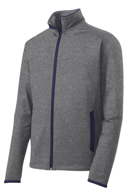 Charcoal Grey Heather/ True Navy
